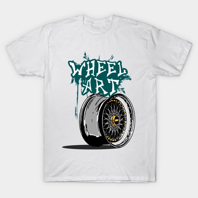 WHEELART BBS T-Shirt by Wheelart